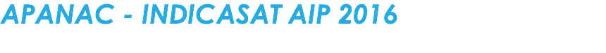 APANAC - INDICASAT AIP 2016