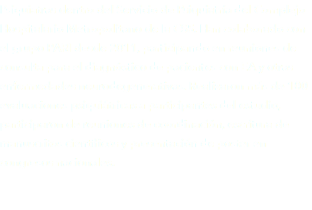 Psiquiatras dentro del Servicio de Psiquiatría del Complejo Hospitalario Metropolitano de la CSS. Han colaborado con el grupo PARI desde 2011, participando en reuniones de consulta para el diagnóstico de pacientes con EA y otras enfermedades neurodegenerativas. Realizaron más de 100 evaluaciones psiquiátricas a participantes del estudio, participaron de reuniones de coordinación, escritura de manuscritos científicos y presentación de poster en congresos nacionales. 
