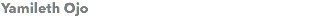 Yamileth Ojo